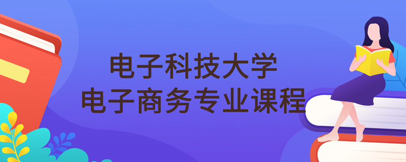 电子科技大学网络教育电子商务专业课程科目有什么