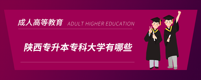 陕西专升本专科大学有哪些