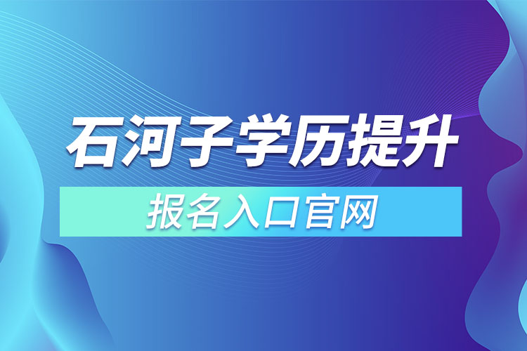 石河子学历提升报名入口官网