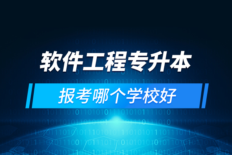 软件工程专升本报考哪个学校好